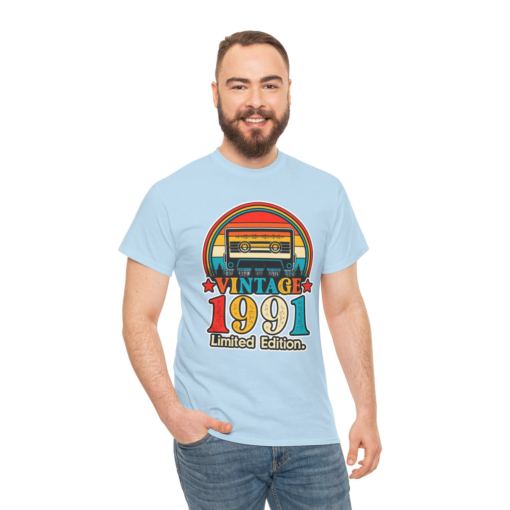 1991 Vintage Limited Edition Cotton T-Shirt
