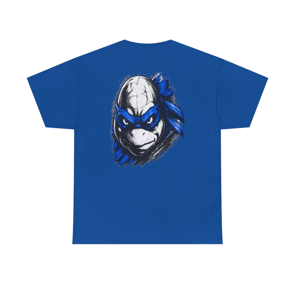 TMNT Leonardo Graphic Tee — Blue Mask Turtle T-Shirt