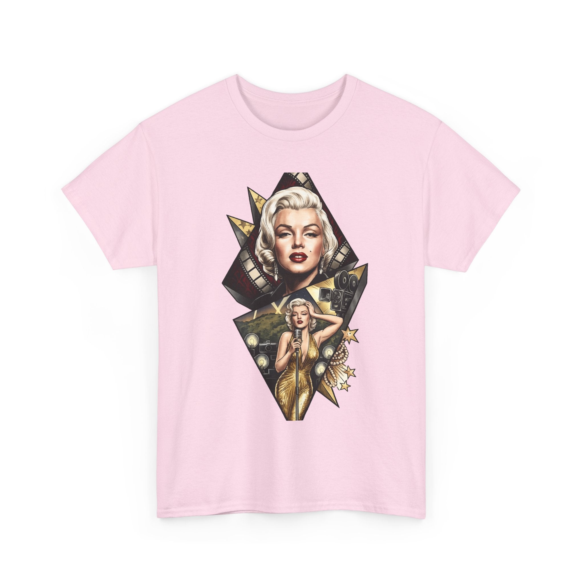 Marilyn Monroe Retro Portrait Tee — Vintage Glam Graphic T-Shirt