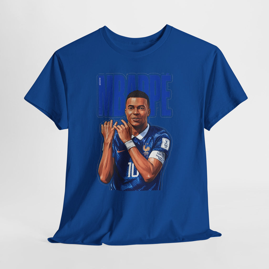 MBAPPE Graphic Shirt Soccer Star Portrait Tee — "