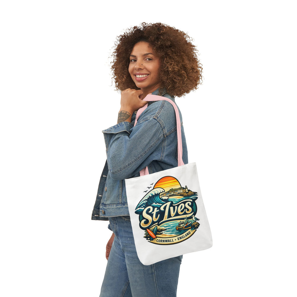 St Ives Cornwall Sunset Tote Bag