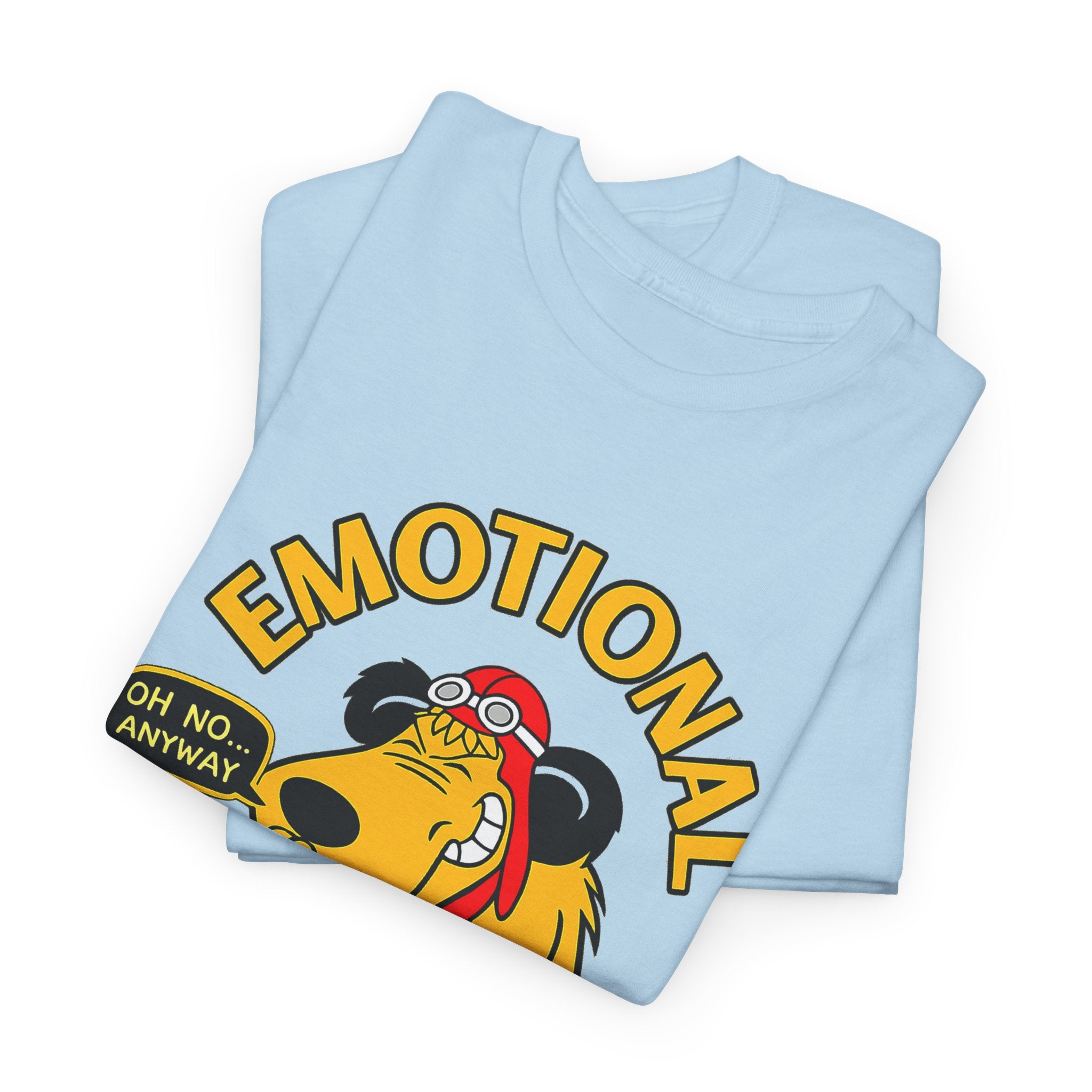 Emotional Support Dog T-Shirt — Cute Cartoon Comfort Pup Tee