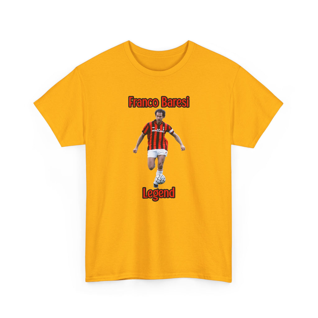 Franco Baresi Legend Tee — AC Milan Retro Soccer Graphic T-Shirt