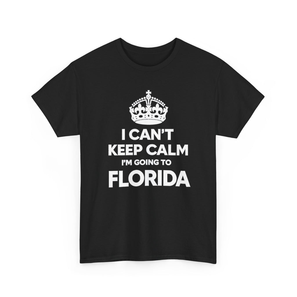 I Can't Keep Calm — Florida Vacation T-Shirt
