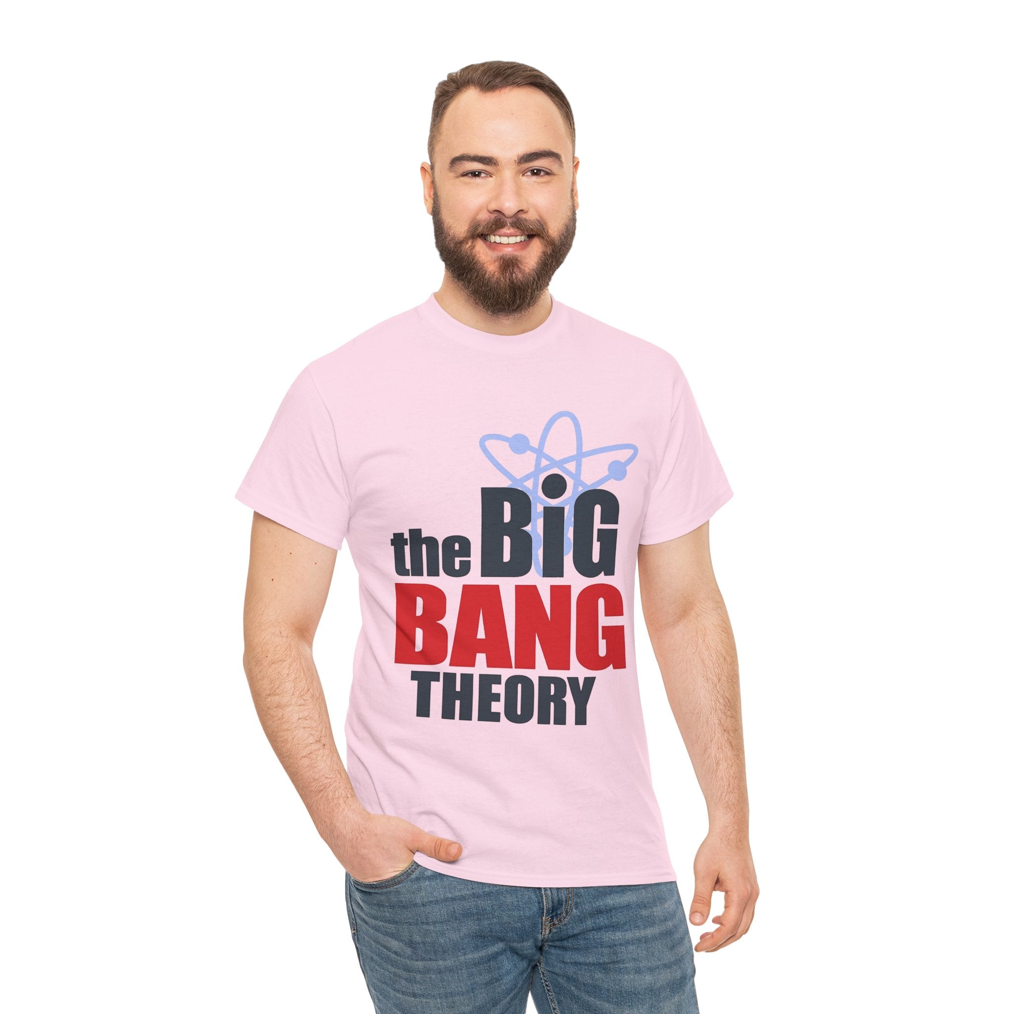 Big Bang Theory Unofficial Logo Tee — Retro Sci‑Fi TV Show T‑Shirt