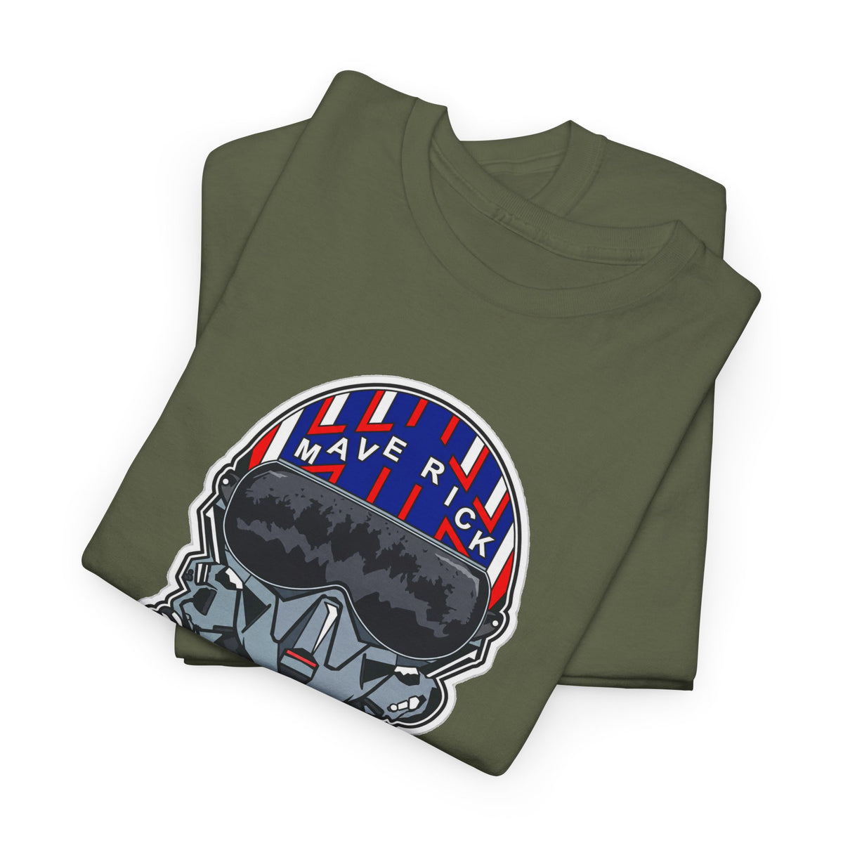 Skull Pilgrim Tee — Retro Striped 'Maverick' Helmet Graphic Shirt