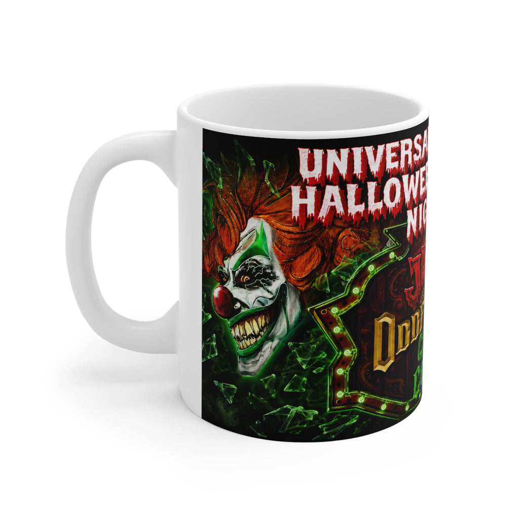 Universal Orlando Halloween Horror Nights Jack Oddfellow Chaos Control Mug