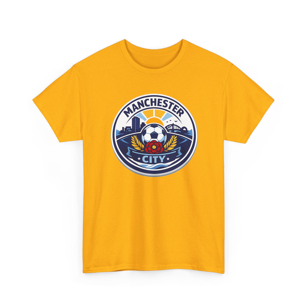 Manchester City Unofficial Soccer Logo T-Shirt — Football Fan Tee