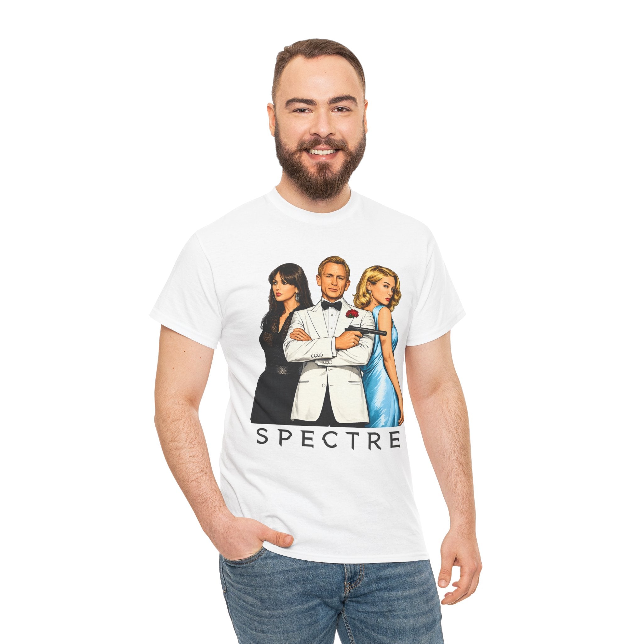 James Bond Spectre Movie Poster Tee — Retro James Bond Style Graphic T-Shirt