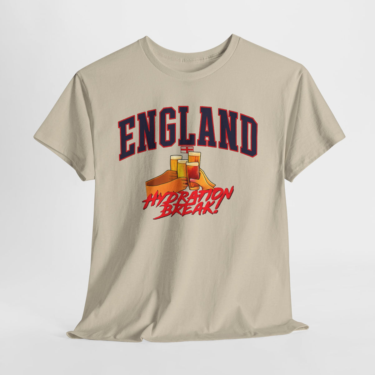 England Hydration Break T‑Shirt — "I'm Having an Hydration Break" Sports Tee