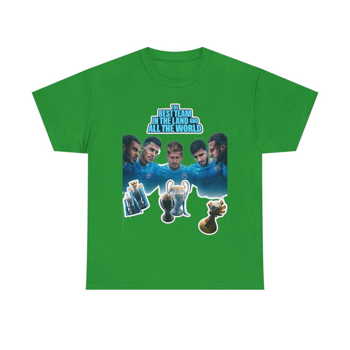 Manchester City — "Best Team in the Land and All the World" Cotton T-Shirt