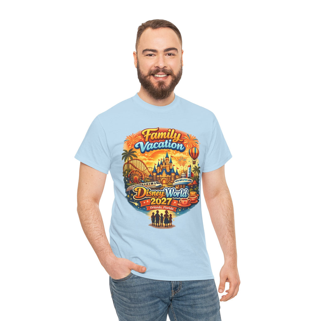 Family Vacation 2027 Tee — Theme Park Souvenir Shirt