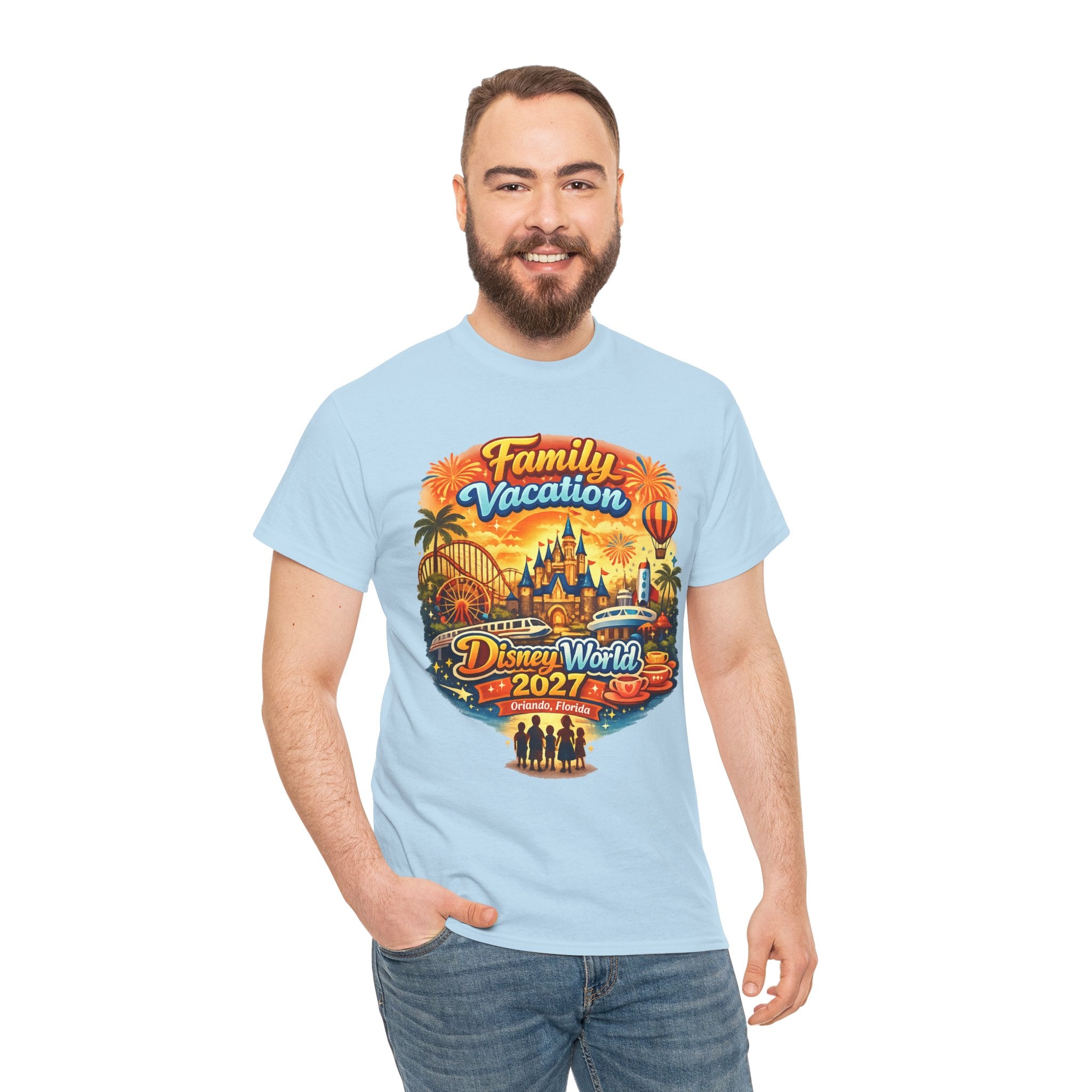Family Vacation 2027 Tee — Theme Park Souvenir Shirt