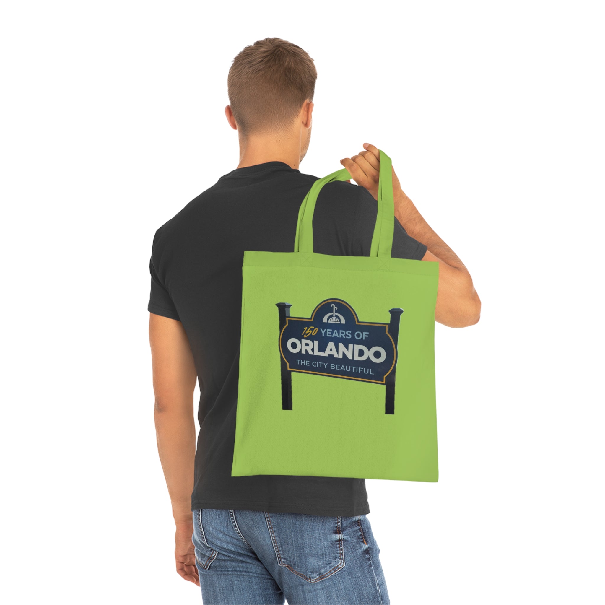 Orlando 150 Years Tote Bag — 'The City Beautiful' Cotton Market Tote