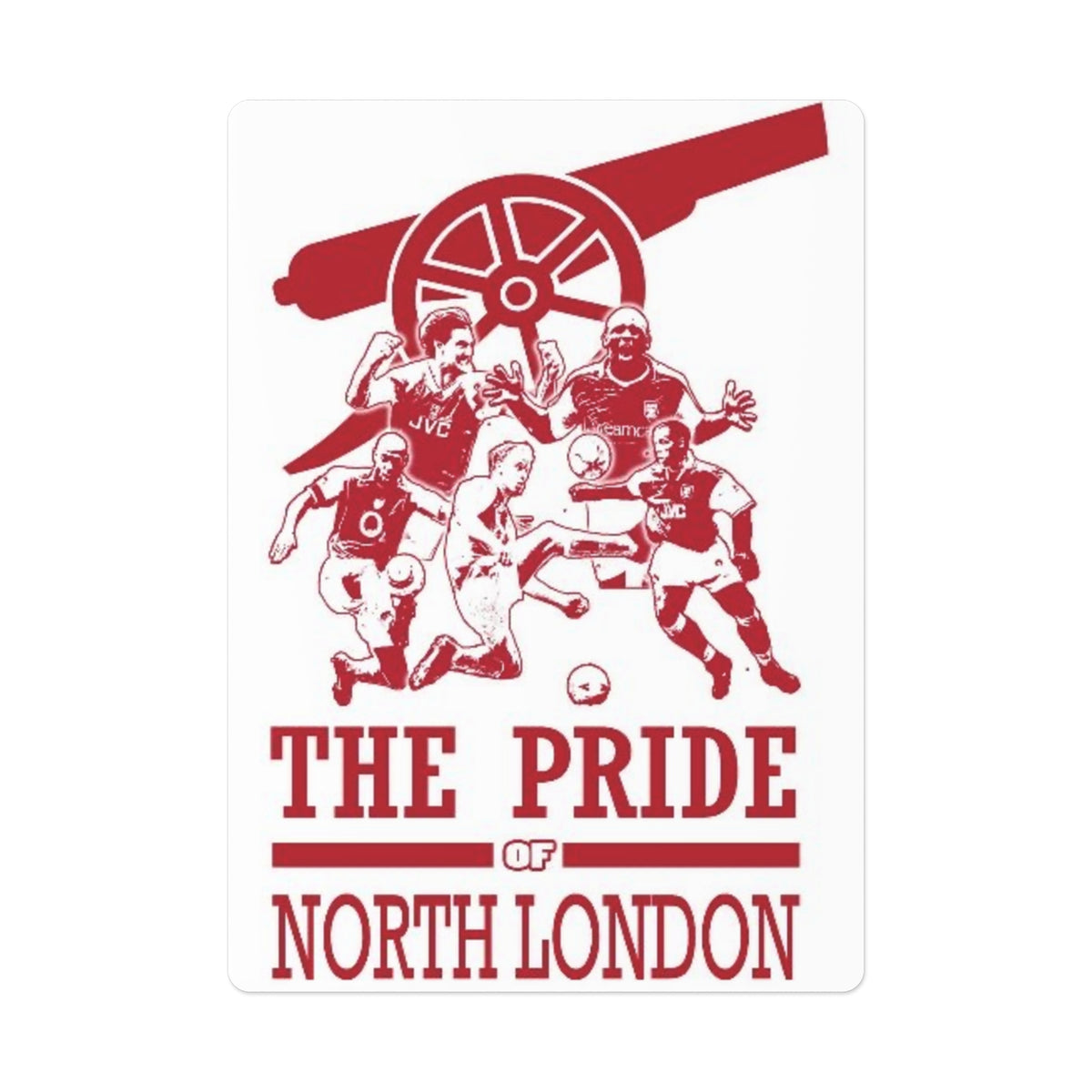 Arsenal The pride of North London Playing / Poker Cards