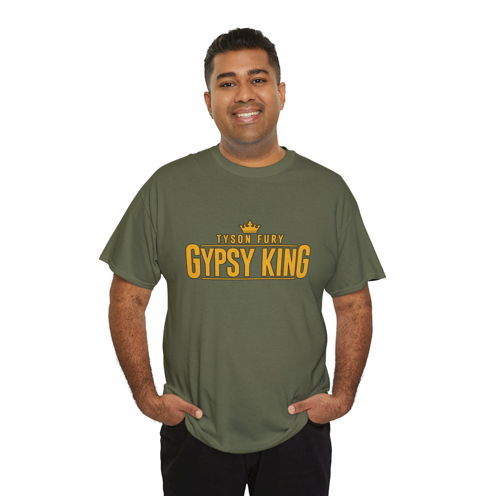 T-Shirt — "Gypsy King" Retro Crown Boxing Tribute Tee