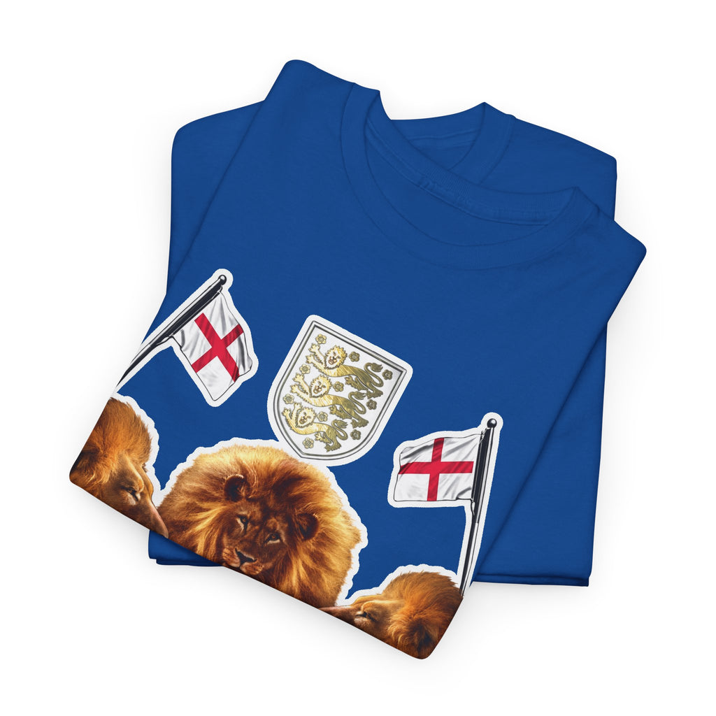 England 3 Lions Cotton Crest T-Shirt