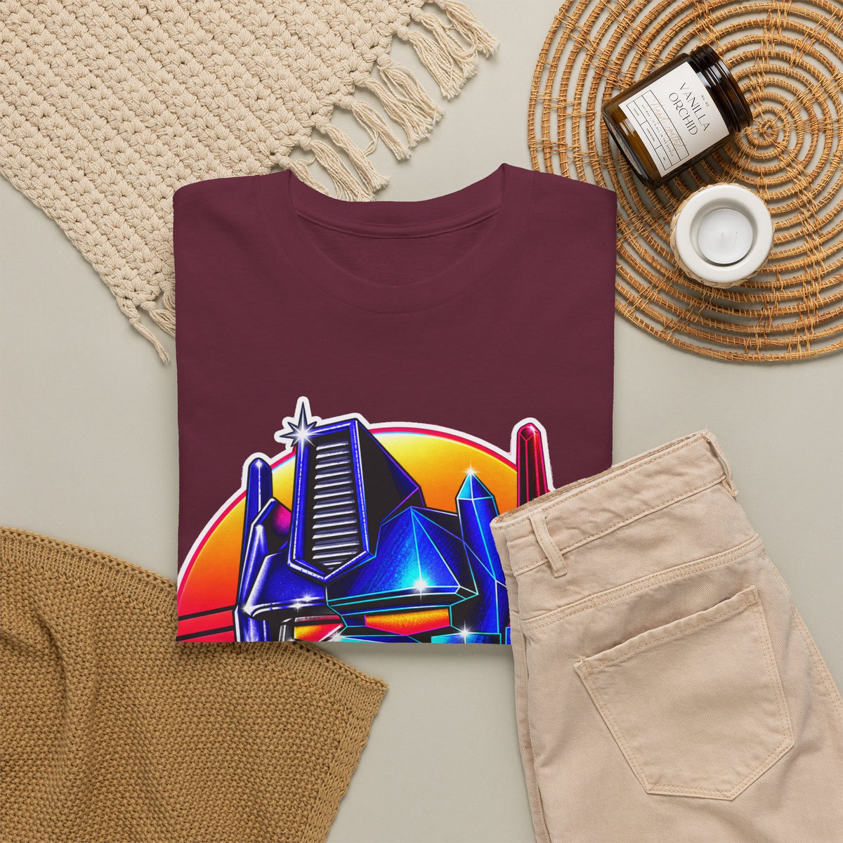 “Roll Out” Optimus-Inspired Graphic Transformers Cotton T-Shirt