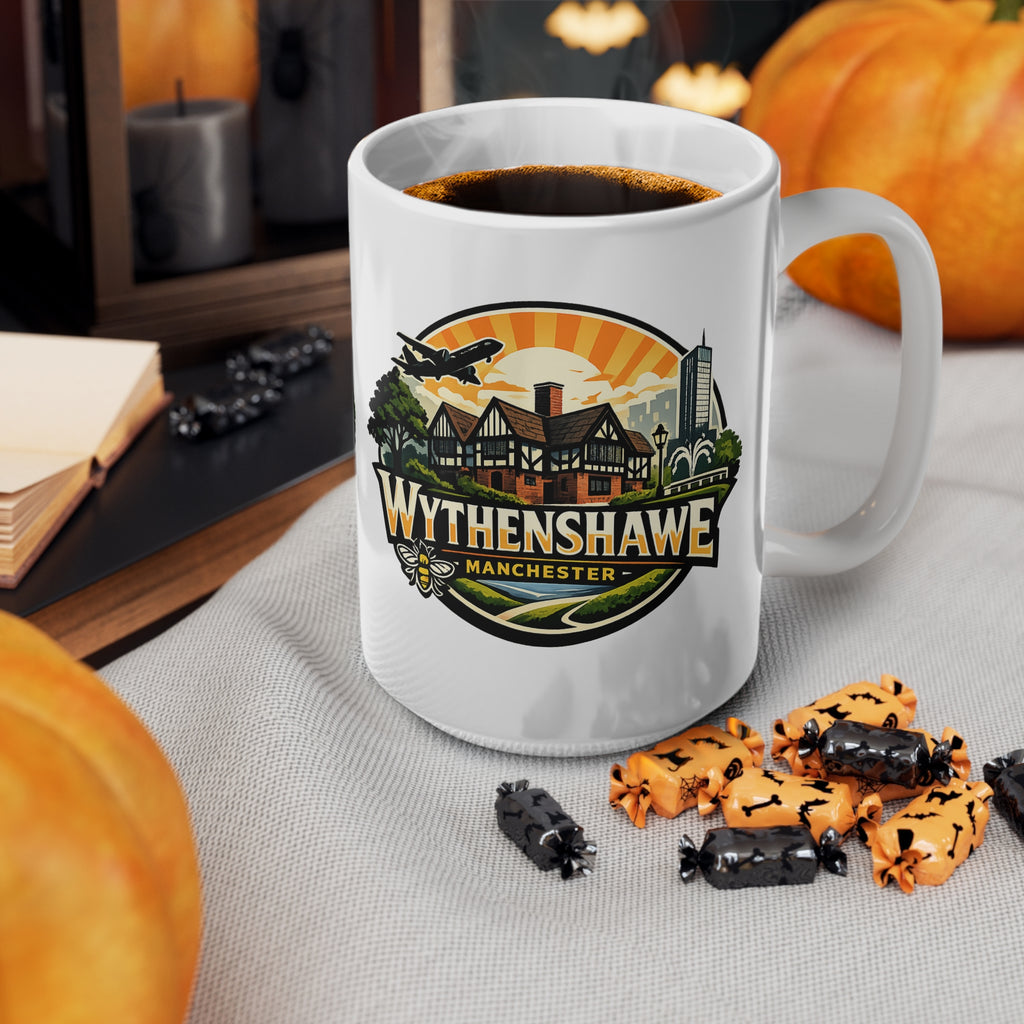 Wythenshawe Manchester Ceramic Coffee Cups, 11oz, 15oz