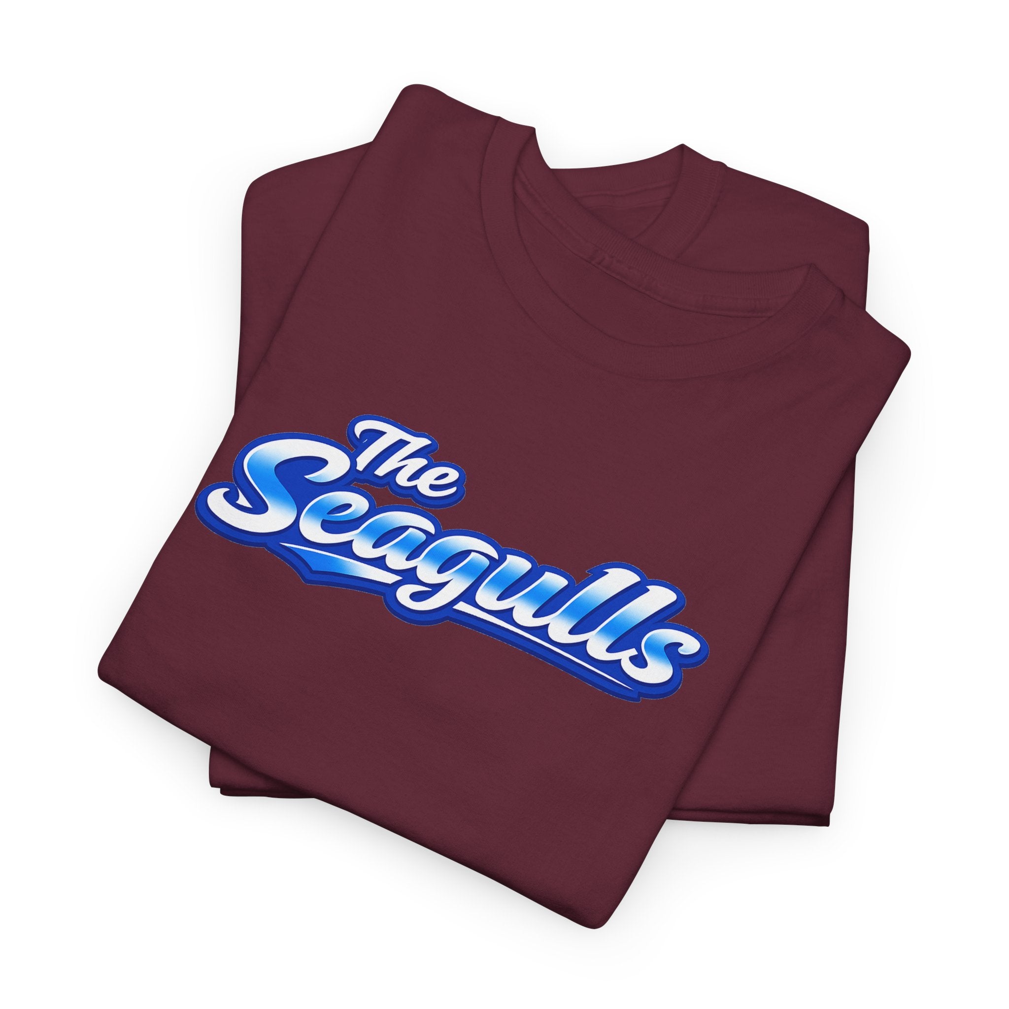 Seagulls Football Script Logo Cotton T-Shirt