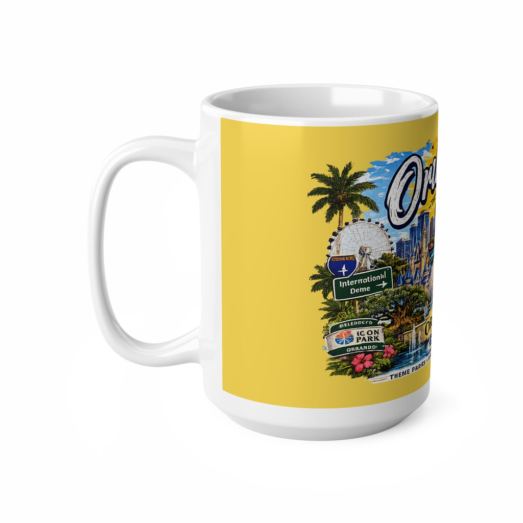 Orlando Souvenir Coffee Mug — ‘Orlando The City Beautiful’ 11oz & 15oz Ceramic