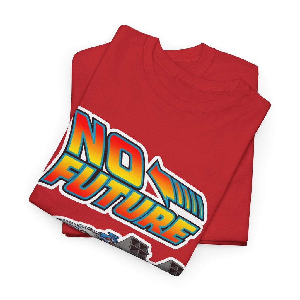 No Future DeLorean Cotton T-Shirt