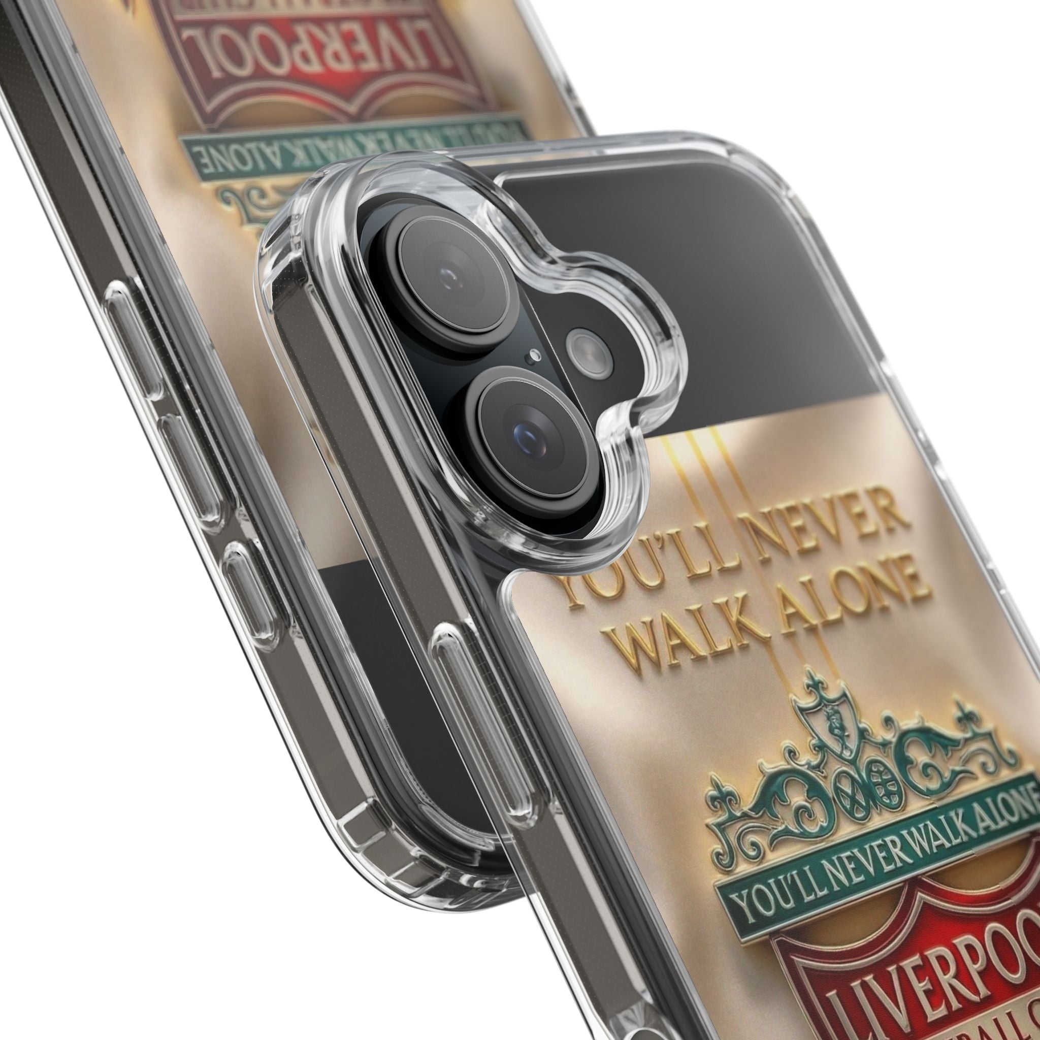 Liverpool FC 'You'll Never Walk Alone' Clear Phone Case