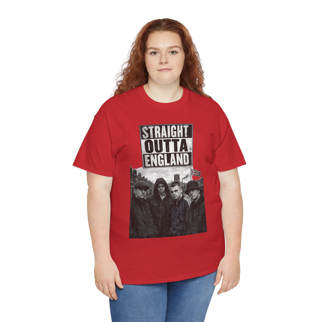 Straight Outta England T-Shirt — Retro Band Photo Tee