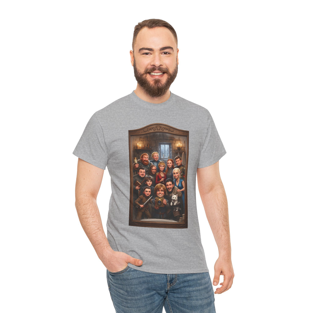 Game of Thrones Cast Portrait Inspired Cotton T-Shirt