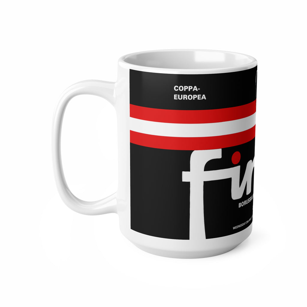1977 European Cup Final Programme Cover Inspired Coffee Mug — Ceramic Cup (11oz/15oz)