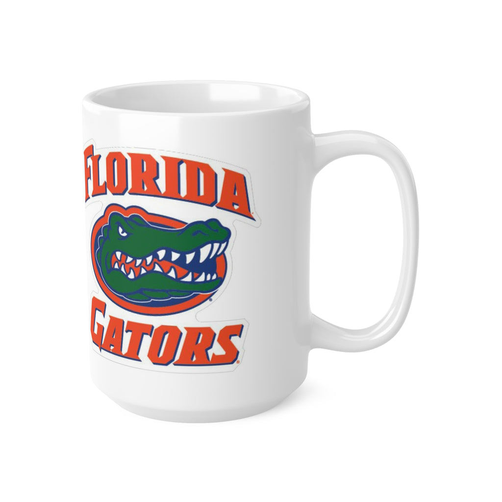 Florida Gators Ceramic Mug — College Team Logo Coffee Cup (11oz & 15oz)