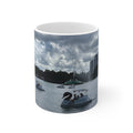 Lake Eola Orlando Swan Paddle Boat Lake Ceramic Coffee Mug — 11oz & 15oz Scenic Photo Mug