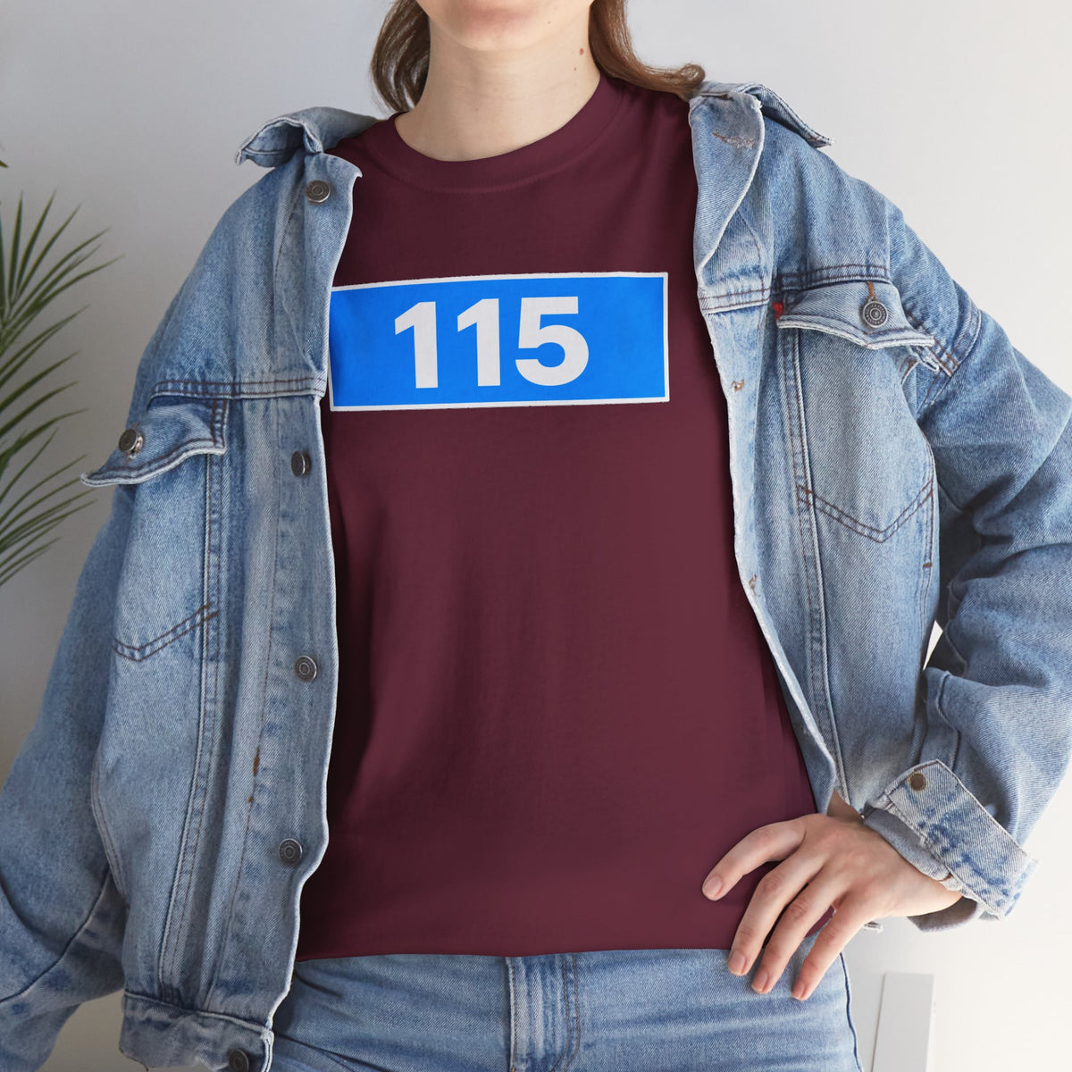Manchester City 115 Inspired Minimalist Graphic Cotton T-Shirt
