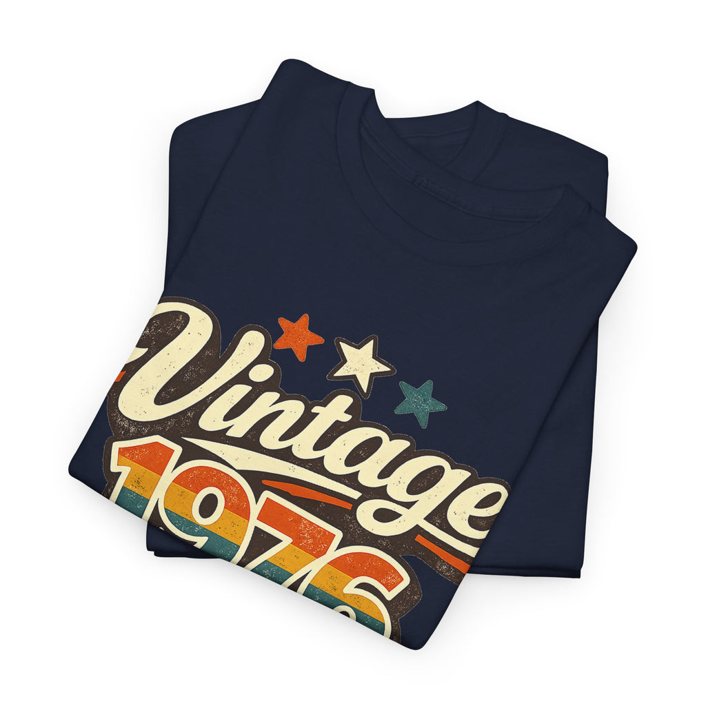 Vintage 1976 Retro Graphic Tee — Classic Birthday or Anniversary Gift
