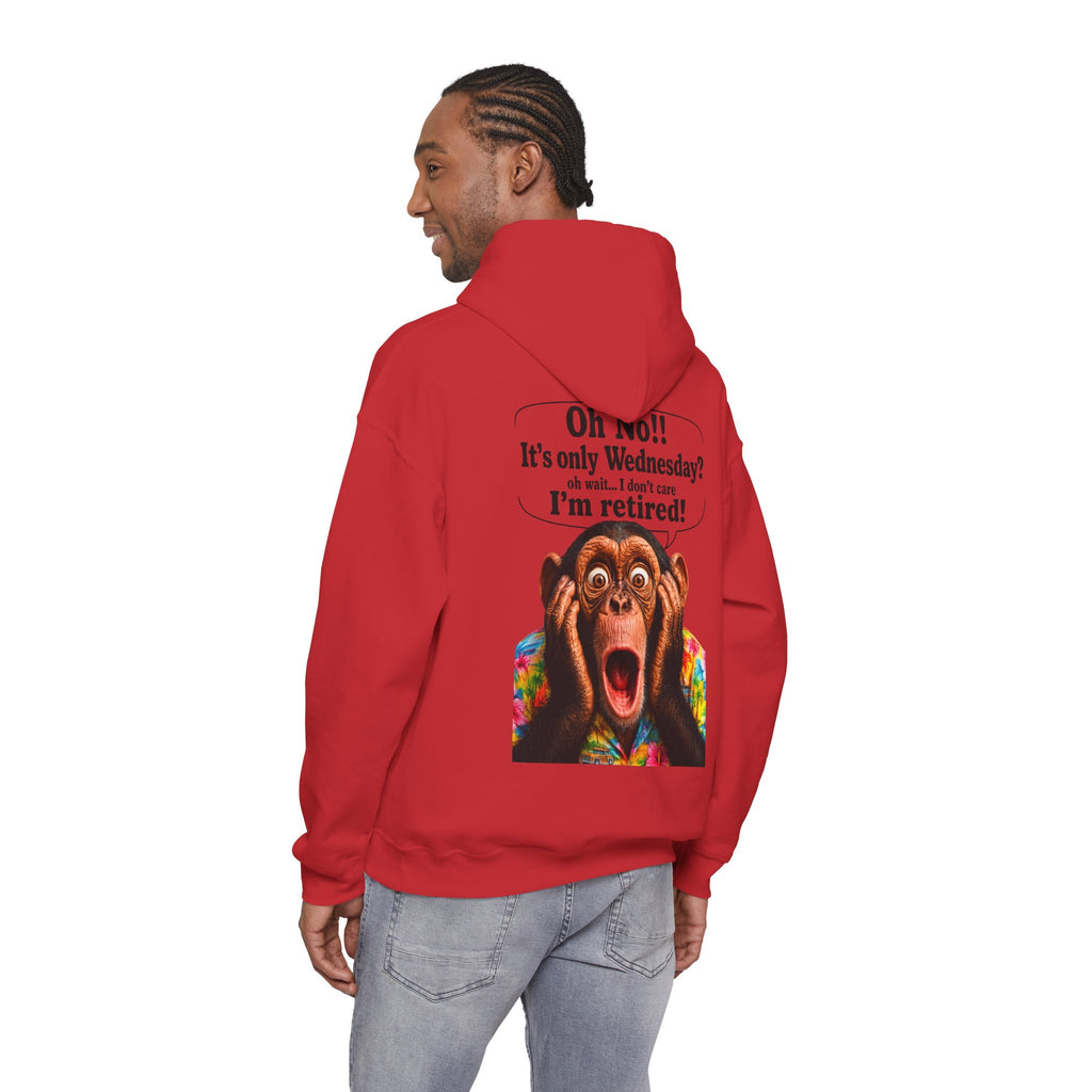 Retired Life Hoodie – "Oh wow!! It’s only Wednesday? oh well... I don’t care I’m retired!"