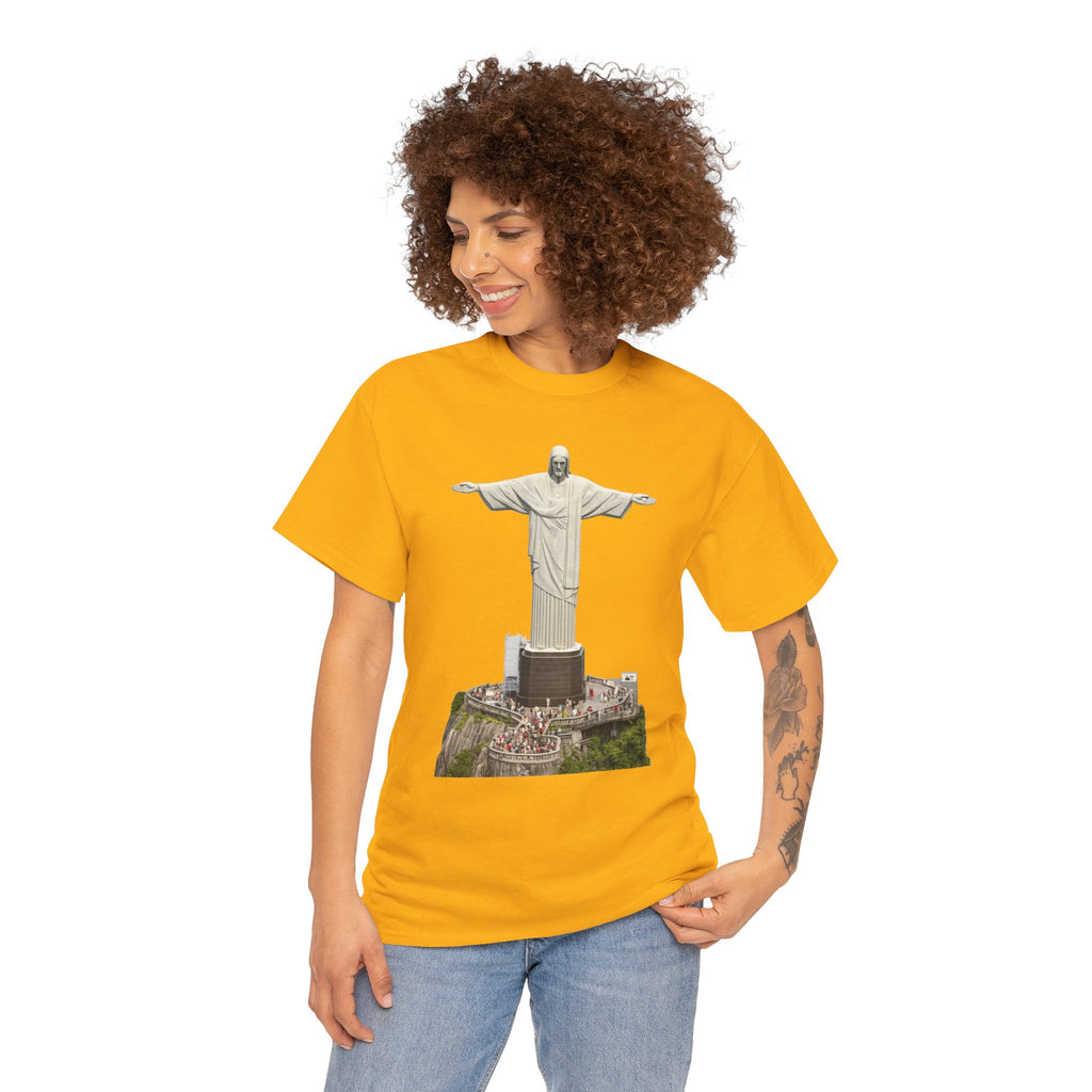 Christ the Redeemer Rio T-Shirt — Brazil Travel & Faith Souvenir Tee