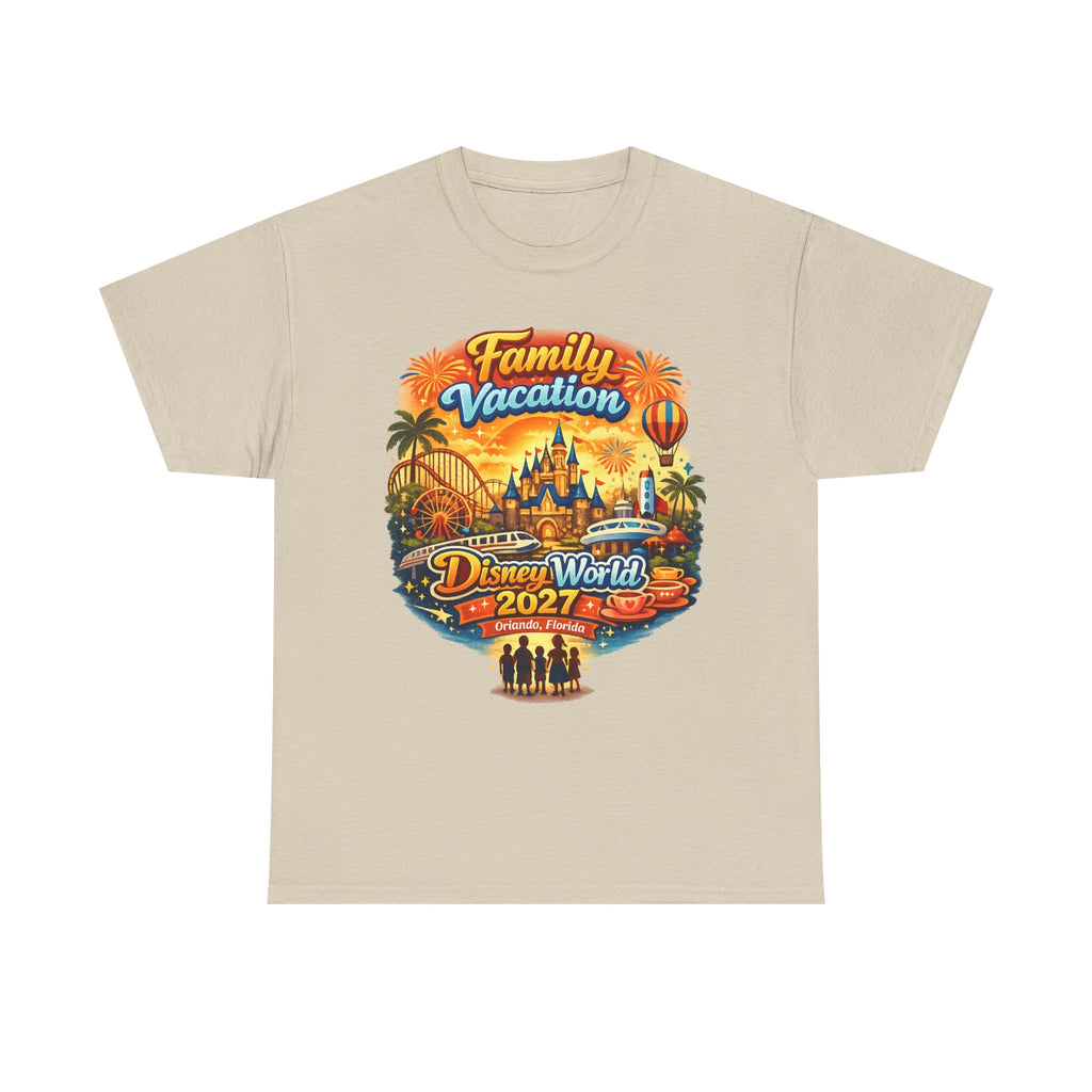 Family Vacation 2027 Tee — Theme Park Souvenir Shirt