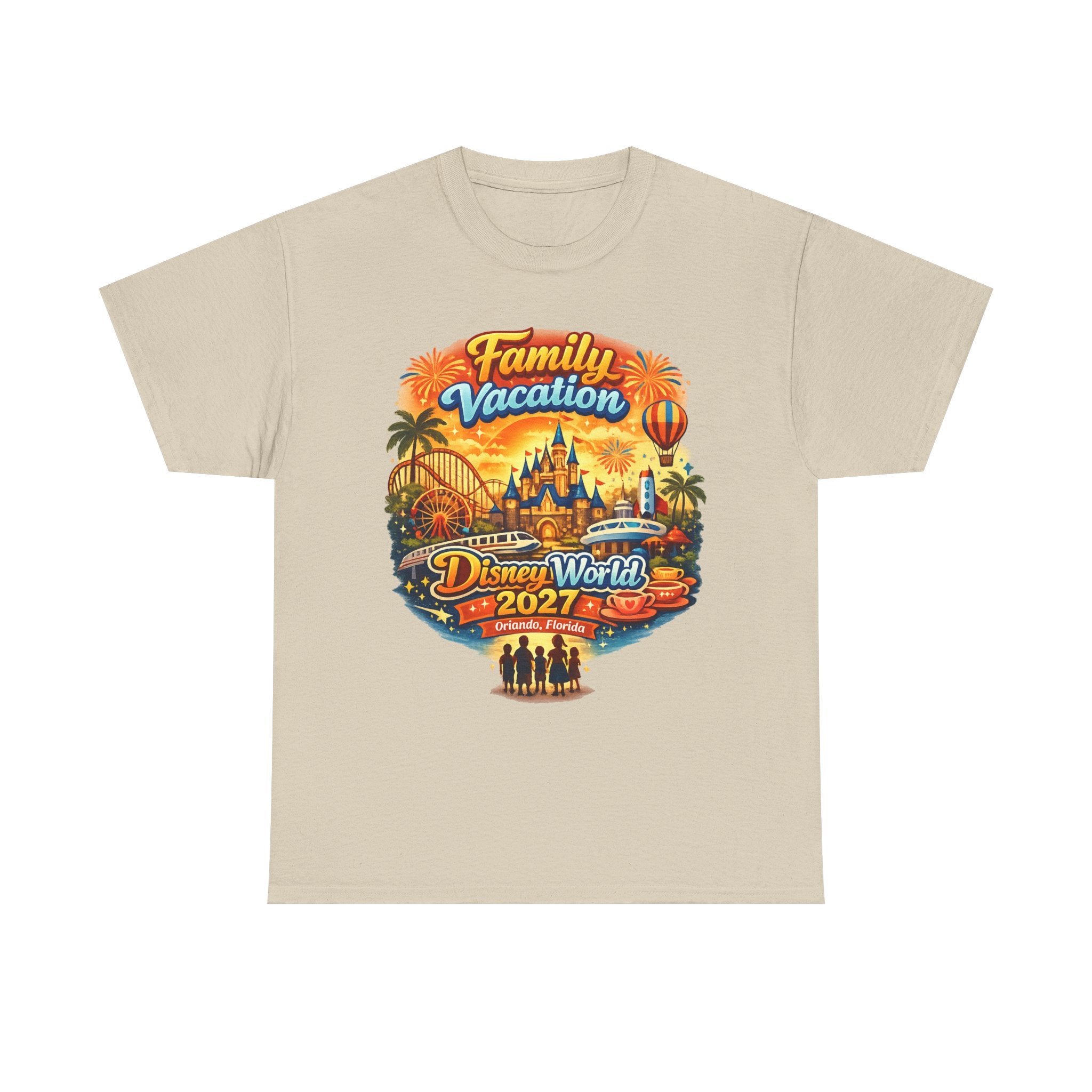 Family Vacation 2027 Tee — Theme Park Souvenir Shirt