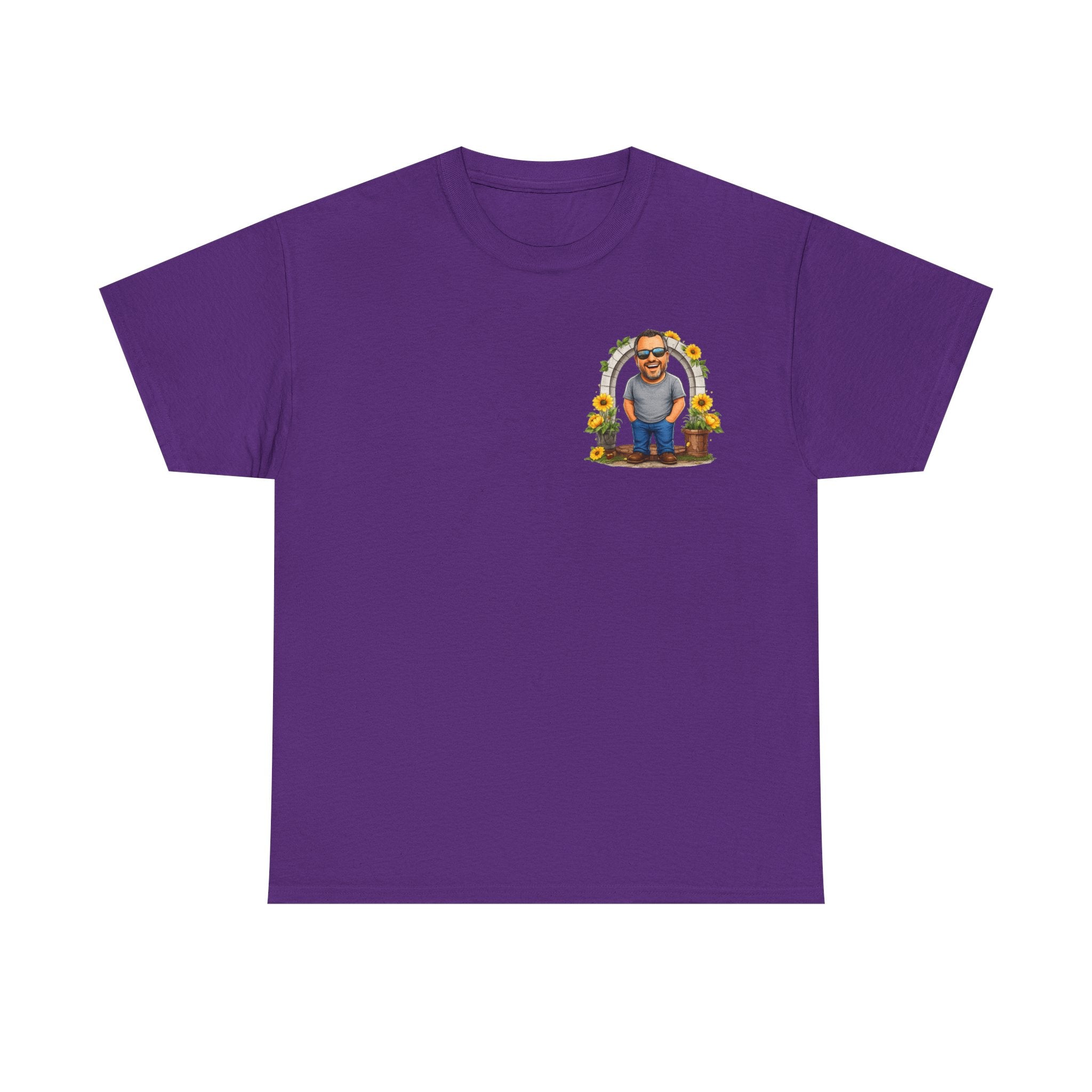Funny Senior Tee — “At My Age Getting Lucky Means Walking Into a Room and Remembering Why I’m There”