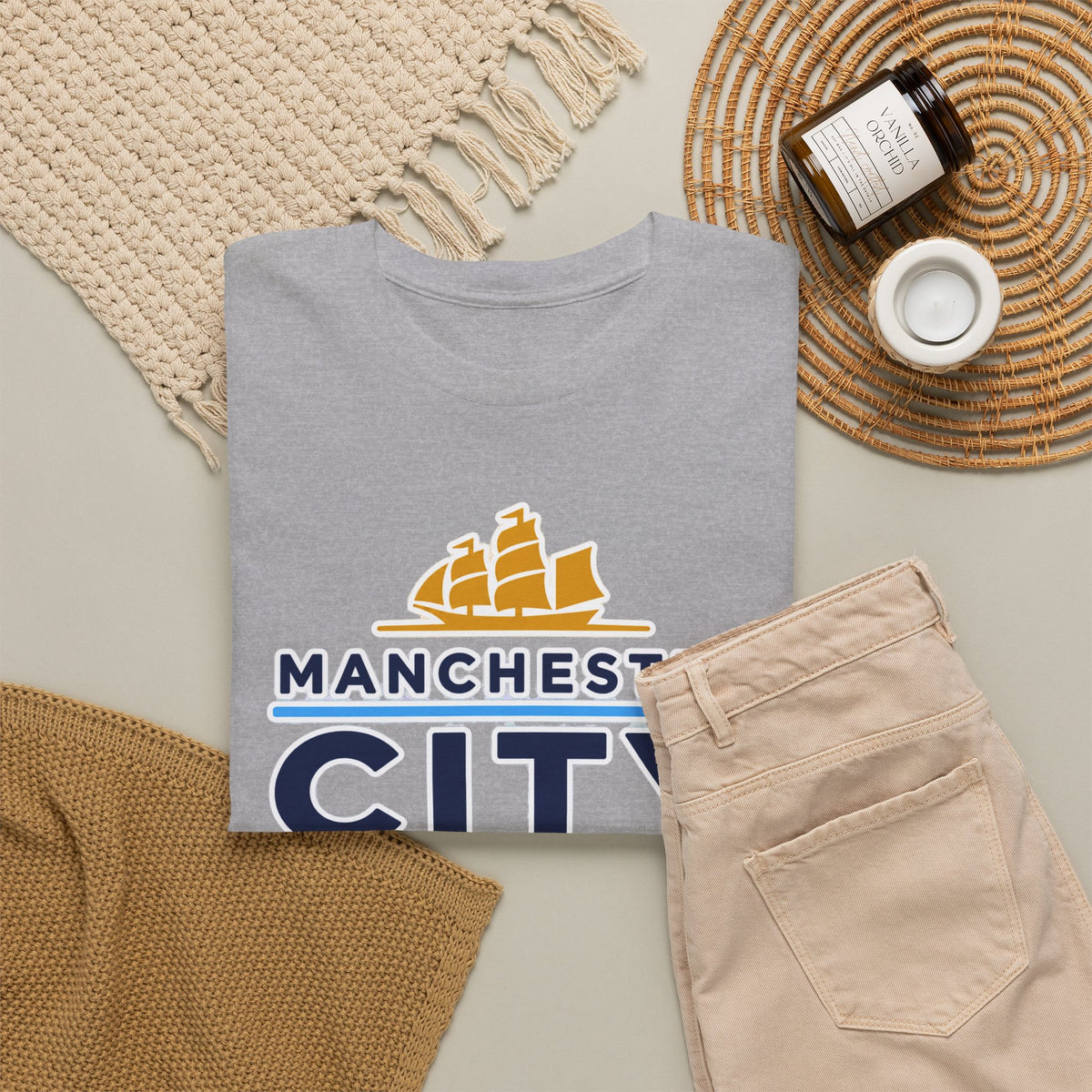 Manchester City 1894 Tee – Retro Football Crest T‑Shirt