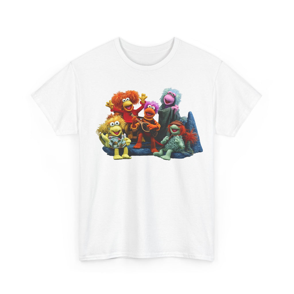 Fraggle Rock Muppet Crew Graphic Tee — Vintage Puppet Group T-Shirt