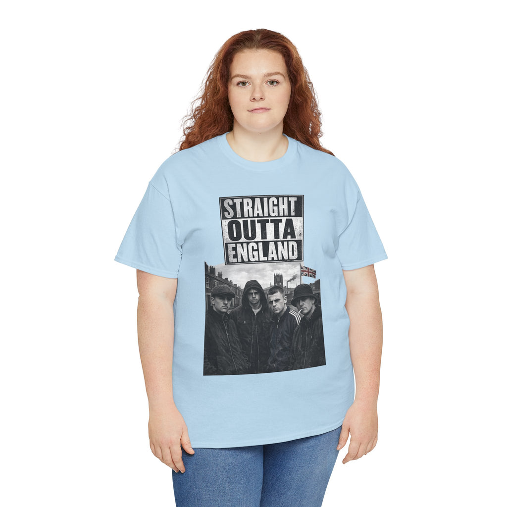 Straight Outta England T-Shirt — Retro Band Photo Tee
