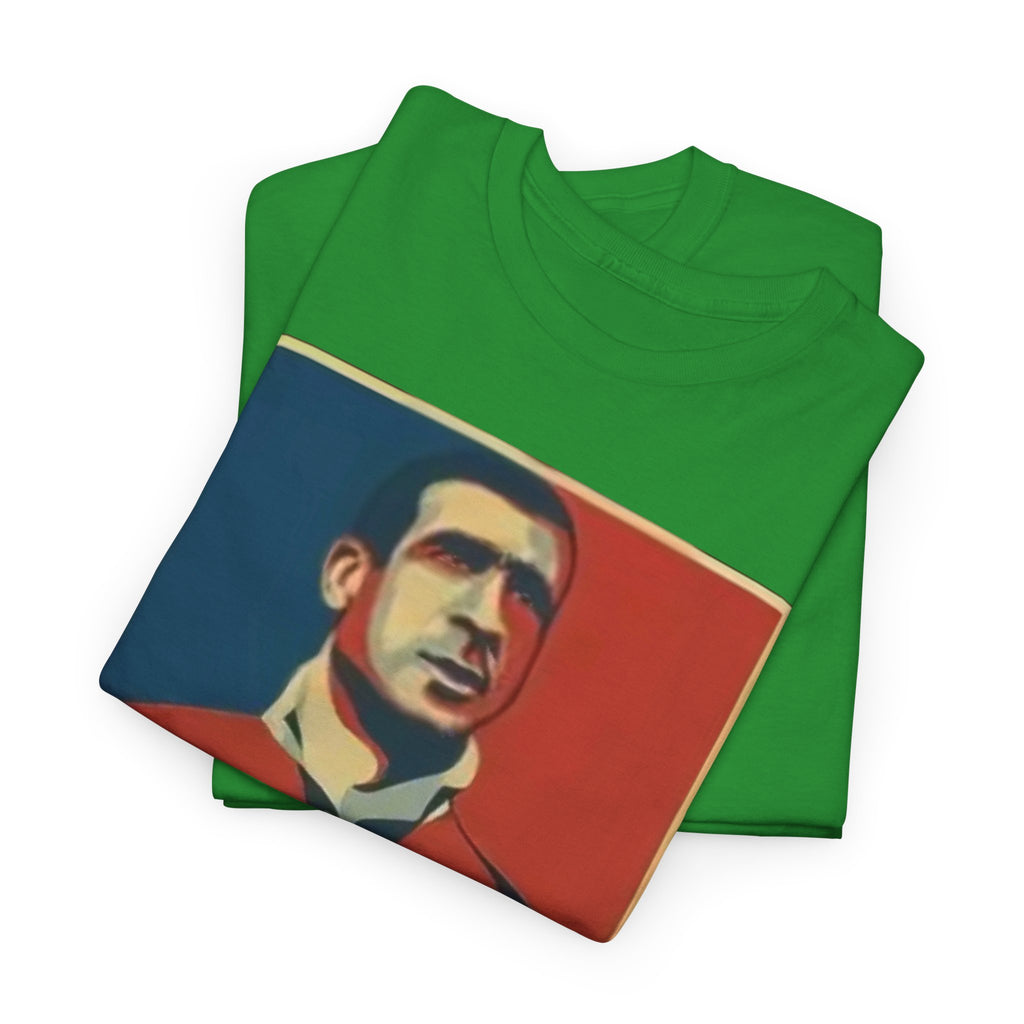 Eric Cantona King Manchester United Graphic Tee — Retro Sports Poster Football Shirt