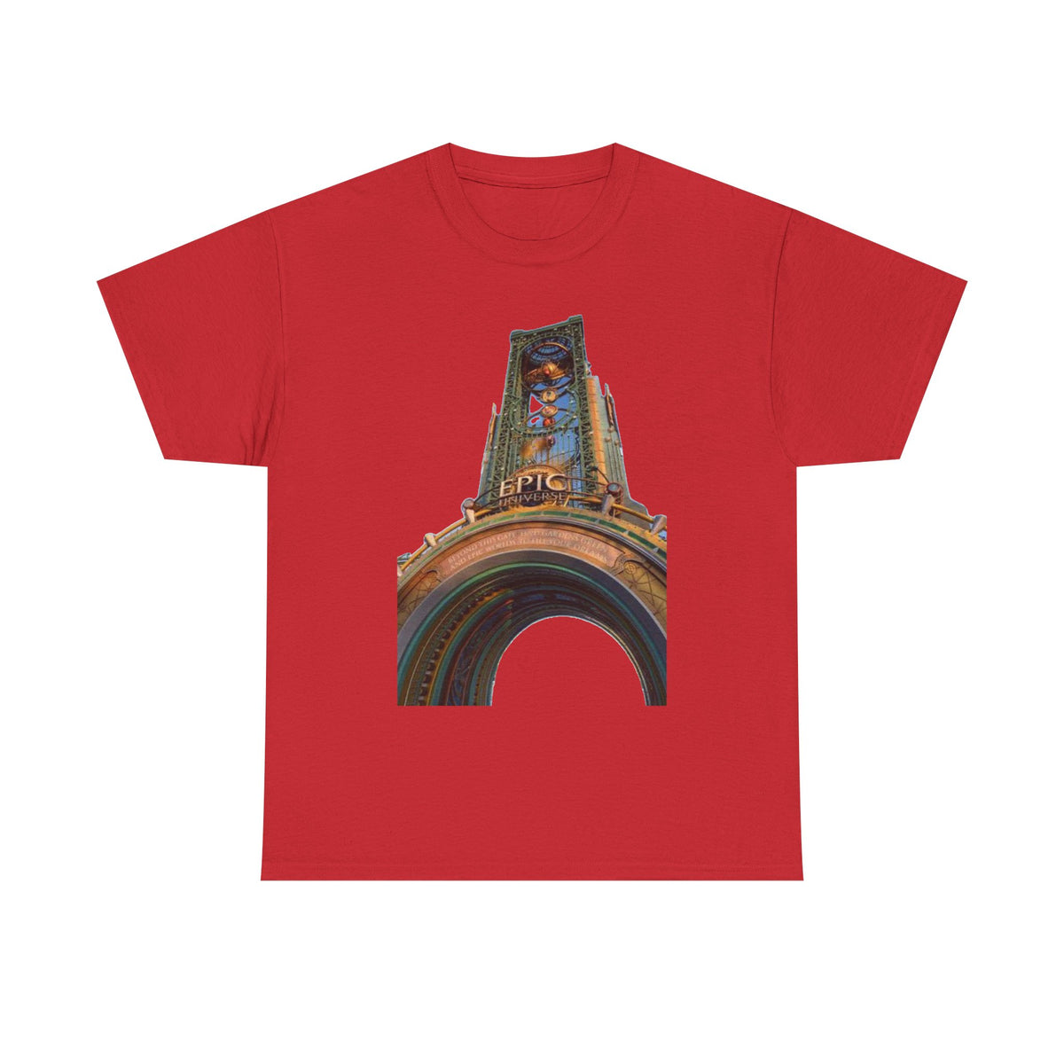 Epci Universe Vintage Theater Arch Graphic Tee — 'Epic' Retro Marquee T-Shirt