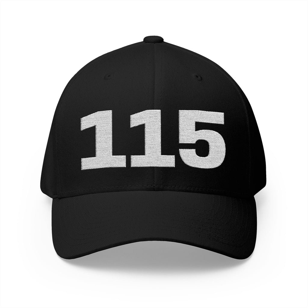 Manchester City Inspired Embroidered '115' Baseball Cap — MCFC Back Logo
