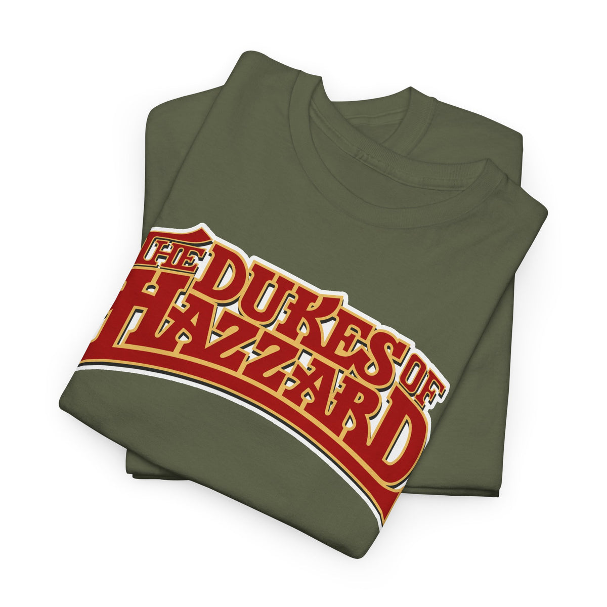 Dukes of Hazzard Retro Logo Cotton T-Shirt