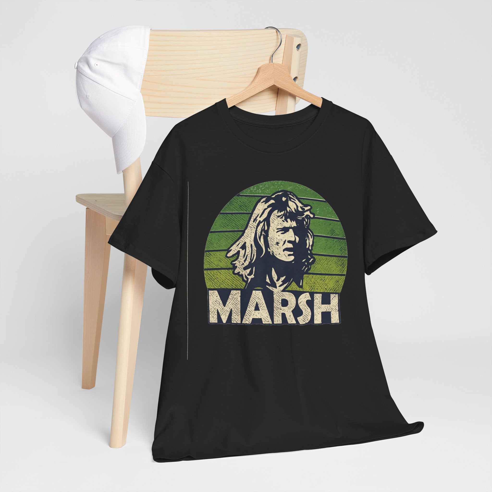 Rodney Marsh Retro Portrait Tee — Graphic T-Shirt