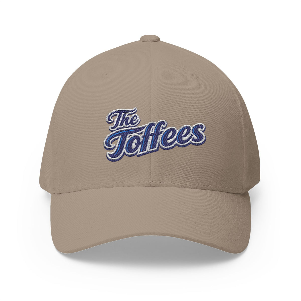 Embroidered 'The Toffees' Baseball Cap - Classic White Team Hat