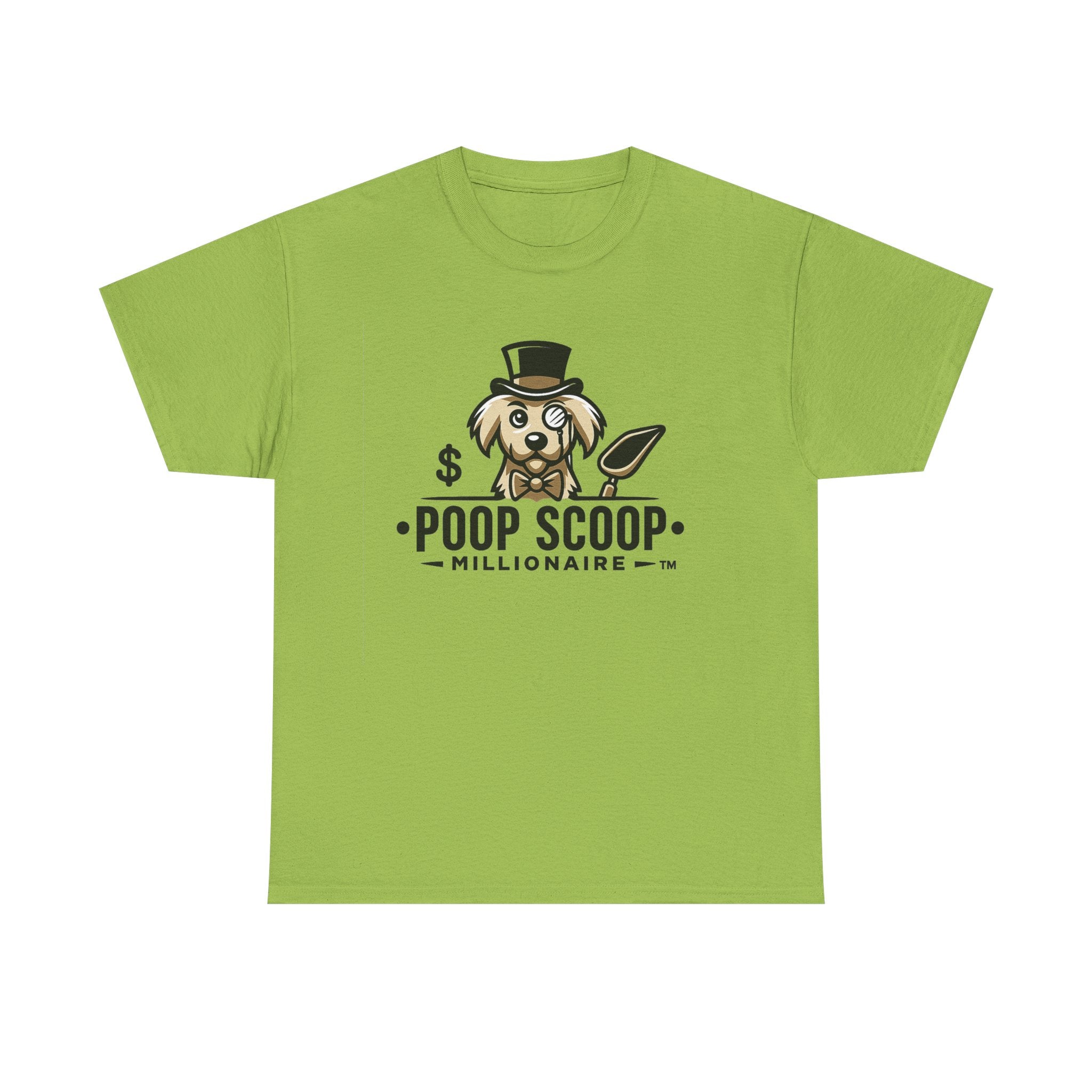 Poop Scoop Millionaire T-Shirt — Funny Dog Poop Scooping Tee