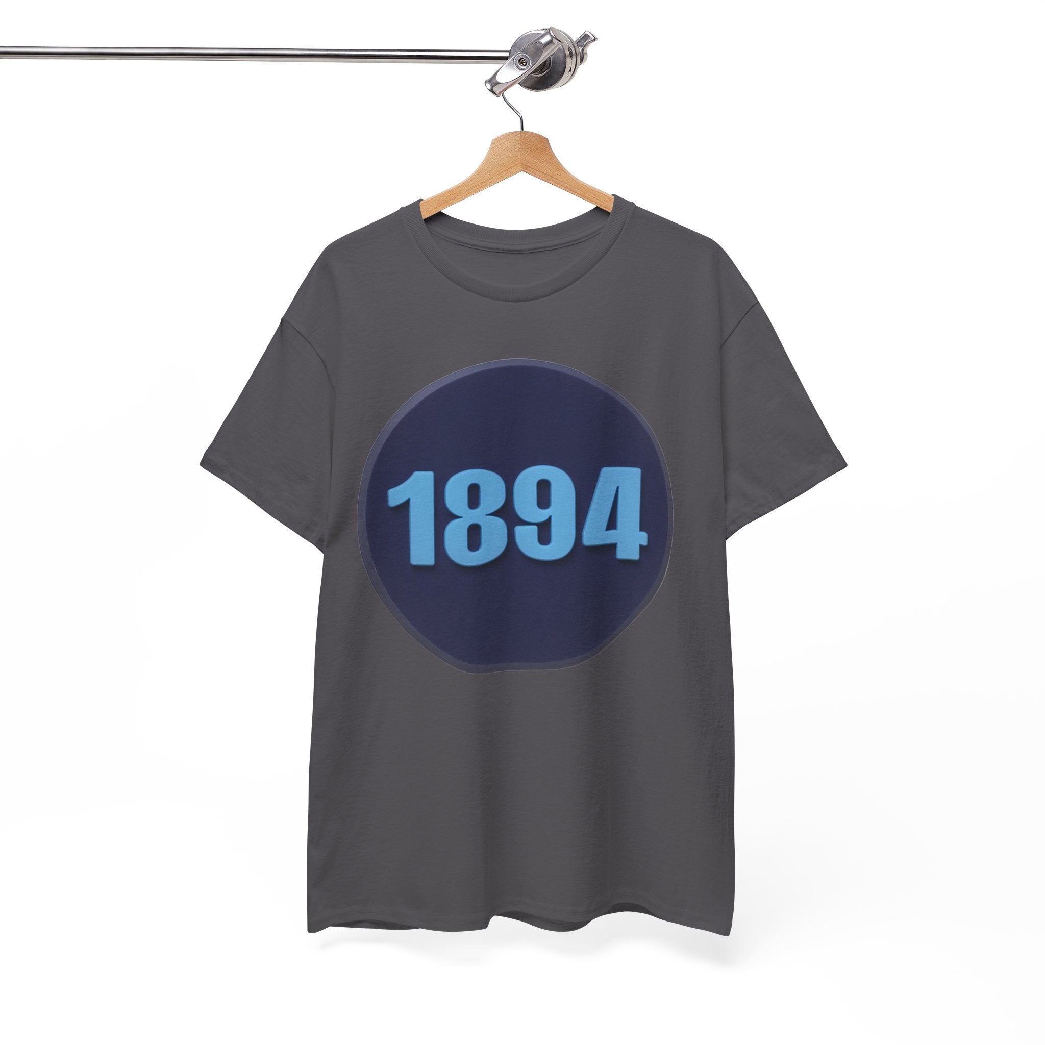 1894 Manchester City Circle Graphic Tee — Vintage Year Anniversary T-Shirt